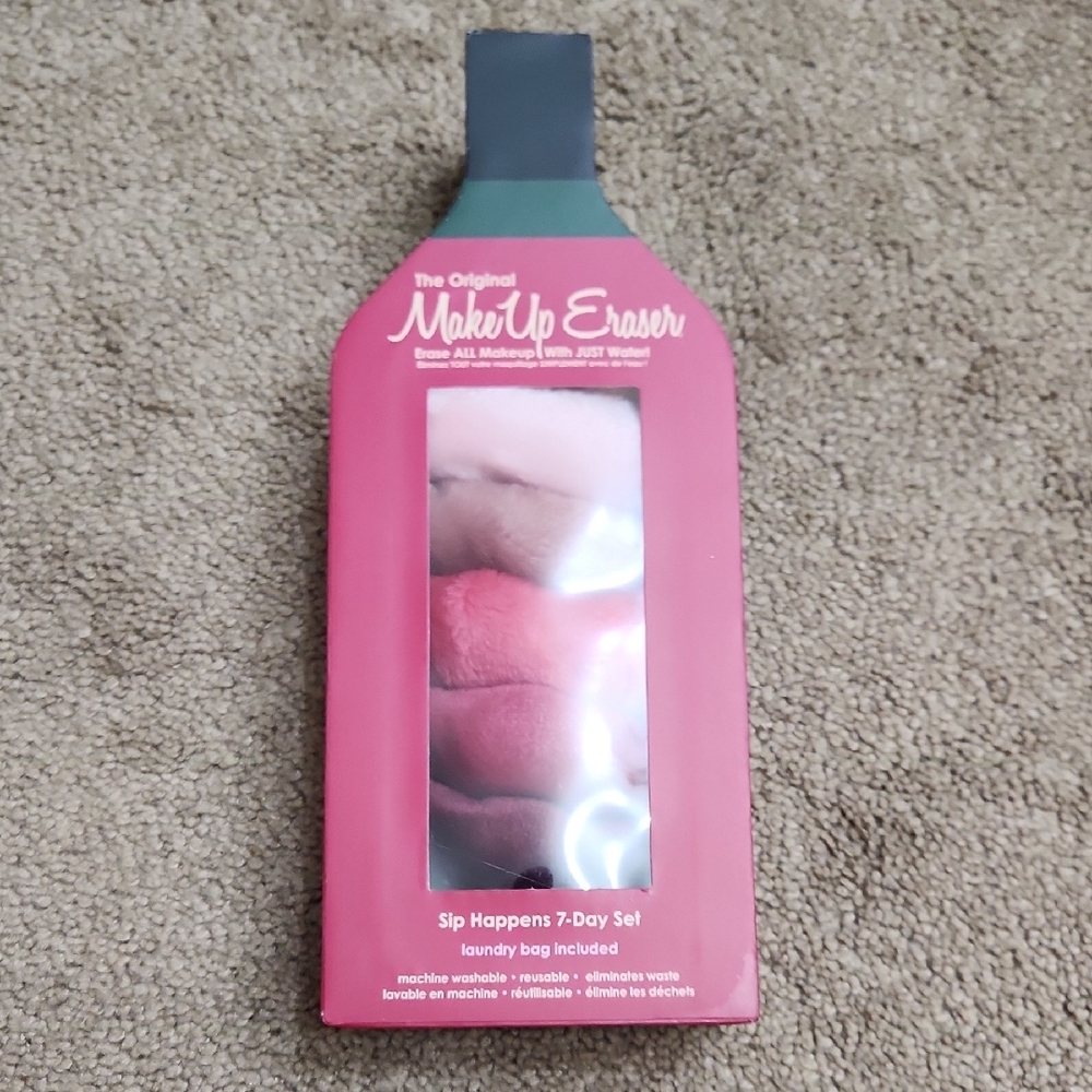 MakeUp Eraser 7-Day Set - Wine Sip Happens